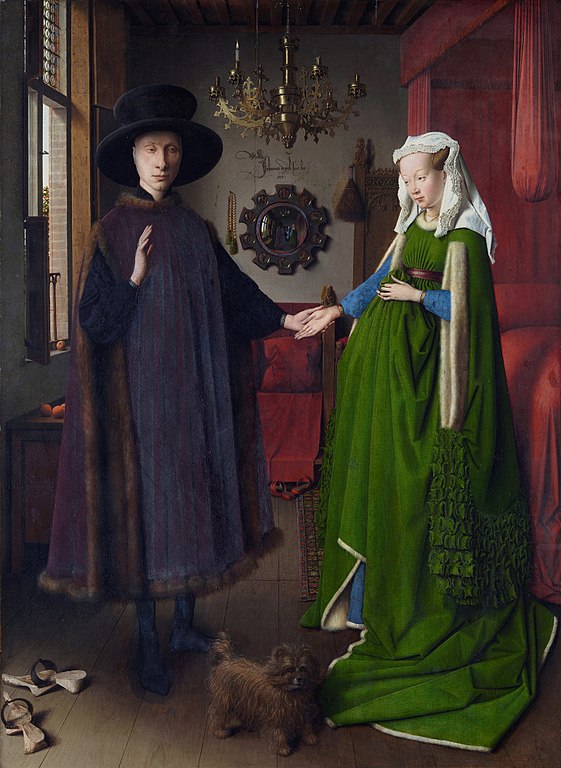The Arnolfini Portrait - 1434 - Jan van Eyck